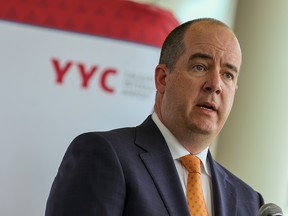 Chris Miles, vice-president of operations and infrastructure at the Calgary Airport Authority, said YYC is currently seeing an average of 42,000 passengers a day.