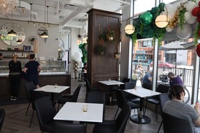 Chorney-Booth: Amato serves a taste of Italian culture at the new 17th Avenue cafe Amato's new location was inspired by classic Italian dessert bars. Gavin Young/Postmedia