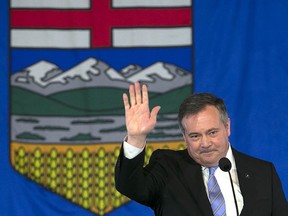 Premier Jason Kenney announces his intention to resign after receiving just 51.4 per cent in the UCP leadership vote.