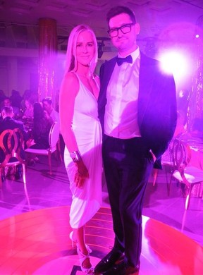 Shell Canada Country chair Susannah Pierce with Contemporary Calgary CEO David Leinster. Hundreds of guests gathered on June 11 to celebrate art and culture.
