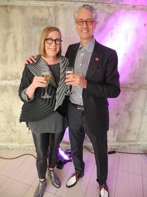 Contemporary Calgary board chair Peter Tertzakian and his wife Jan who is studying art history at MRU.