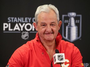 Calgary Flames head coach Darryl Sutter learned he won the Jack Adams Award as the NHL’s coach of the year for the 2021-22 season from his older brother Brian. “There’s a pretty tight bond there so to be able to hear it from him, that was special,” Darryl said in an interview with Flames TV.