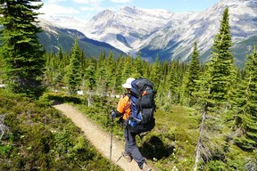 backpacking in Yoho National Park