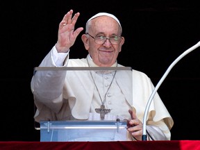 Pope Francis, seen here at the Vatican on July 17, will be visiting Canada July 24-July 29.