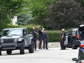 The Calgary police's homicide unit is investigating after a resident in the city's Upper Mount Royal area found a body in an alleyway in Calgary on Sunday, July 3, 2022.