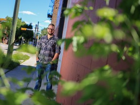 Chad Kolesnik, co-founder and CEO of Sunspring Farms, hopes to establish a vertical farm at the historic Armour Block on 4th Street N.E.