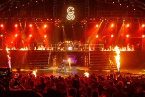 Trick roper Loop Rawlins performs at Amplified: The Bell Grandstand Show at the Calgary Stampede on Friday, July 8, 2022. Mike Drew/Postmedia