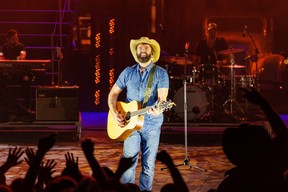 Dean Brody performs at Amplified: The Bell Grandstand Show at the Calgary Stampede on Friday, July 8, 2022. Mike Drew/Postmedia