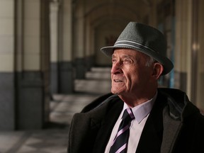 Sean Doyle, photographed outside the Hudson's Bay store in downtown Calgary in 2016.