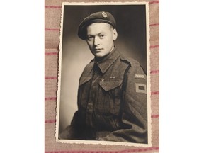 Rulon Hirsche was a medic in the Canadian armed forces during the Second World War and helped liberate the Netherlands. His daughter Sherry Hirsche is joining the In Our Fathers’ Footsteps pilgrimage of remembrance sun September.