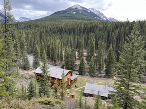 Sundance Lodge on Healey Creek in Banff National Park. Photo, James Ross