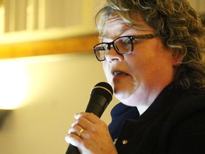 FILE PHOTO: Fort Saskatchewan-Vegreville MLA Jackie Armstrong-Homeniuk on Saturday, April 23, 2022.