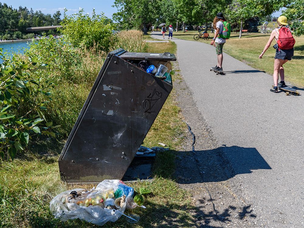 Parks Users Leaving Trash Waste In Alberta s Green Spaces Calgary Herald