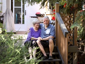 Betty and Bob Jensen, who met in Grade 1 while playing marbles, have been living in their home as part of the Sarcee Meadows Housing Co-operative for more than 50 years.   CHRISTINA RYAN