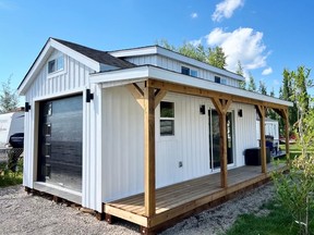 Home on the Hill showcases what's possible for mini-cabins at the Calgary Fall Home Show.