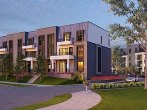 An artist's rendering of Dean's Landing, a new condo development by Rohit Communities at University District.
