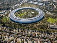 The Apple Park campus in Cupertino, Calif. Apple Inc. is reportedly planning to slow hiring and spending at some divisions next year to cope with a potential economic slump.