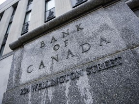 The Bank of Canada building in Ottawa.