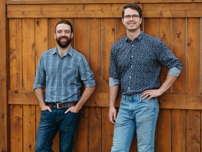 Josh Peill, left, and Griffin Simony launched SHIFT Accessibility Contractors with a focus on the need to remove barriers for seniors and people with disabilities.