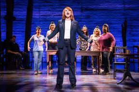 Marika Aubrey portrays American Airlines pilot Beverley Bass in Broadway Across Canada’s touring show Come From Away. Courtesy, Matthew Murphy