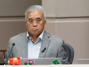Councillor Terry Wong was photographed at the City Hall Council Chamber on Wednesday, September 14, 2022.