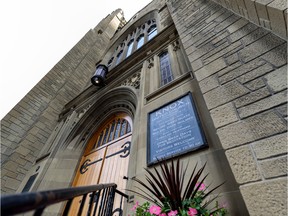 Knox United Church in downtown Calgary. Azin Ghaffari/Postmedia