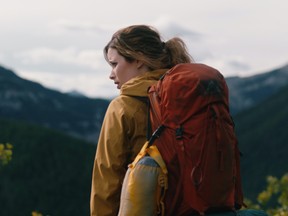 Hannah Emily Anderson in the film Dark Nature by Calgary filmmaker Berkley Brady.