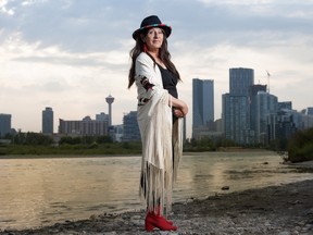 Calgary singer Wendy Walker has written a new song out about residential schools. Photo by Sean Dennie.