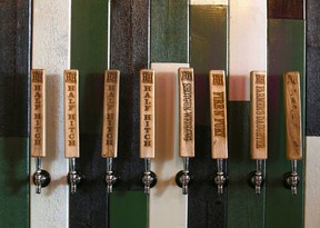 A wide selection of draft beers is available at The Mash on 5th Street SW in Calgary. Jim Wells/Postmedia
