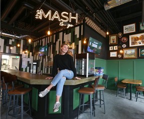 Brittany Kozloski at The Mash on 5th Street SW in Calgary. Jim Wells/Postmedia