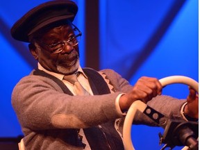 Jospeh Marcell as Hoke Coleburn in Stage West's Driving Miss Daisy. Courtesy,?John Watson Photography