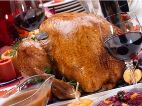 Choose the right wine to get the most out of your Thanksgiving dinner. Getty Images files