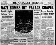 Today In History Buckingham Palace Bombed And Peter Lougheed Dies 
