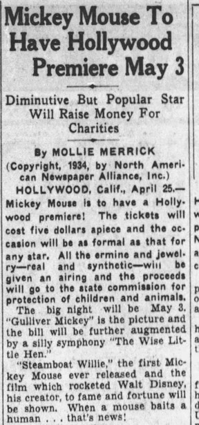 Calgary Herald, April 23, 1934.