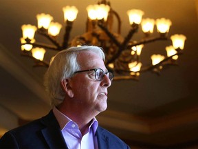 Ivo Daalder, president of the Chicago Council on Global Affairs, pauses to take in the view during the 2022 Global Business Forum in Banff, Canada, on Thursday, September 22, 2022.
