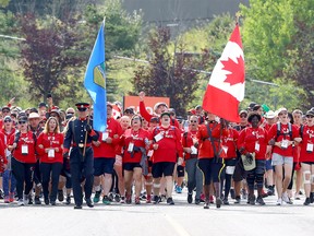 Hundreds of participants from all over Alberta and coast to coast walked 100 kilometres over three days for the 13th anniversary of the Kidney March, finishing at WinSport, Canada Olympic Park in Calgary on Sunday, September 11, 2022.