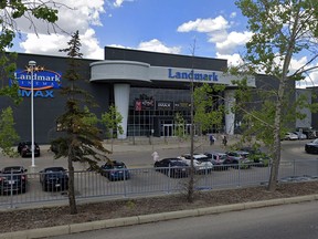 Landmark Cinemas in Country Hills was evacuated Sunday evening after pepper spray was discharged.