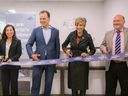 Calgary Mayor Jyoti Gondek joined AIMCo members at the opening of another one of its Alberta offices in Calgary on September 21, 2022.