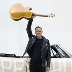 A full program of concerts promise to brighten up the autumn Bryan Adams in a promotional photo for his new album.