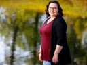 Hodgkin lymphoma survivor Courtney Turnbull in Calgary on Wednesday, August 31, 2022.