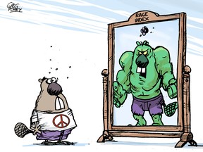 Greg Perry cartoon for the Calgary Herald September 2022.