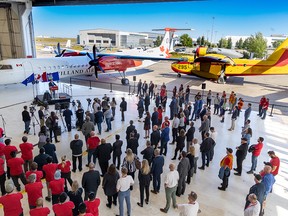 A De Havilland hangar at the Calgary International Airport on Wednesday, September 21, 2022.