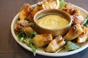 Fried artichokes – The Borough Bar + Grill a new contemporary restaurant in Calgary’s University District – supplied photo