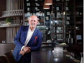 Ron Salverda in the Borough Bar + Grill, a new contemporary restaurant Calgary's University District. Al Charest / Postmedia