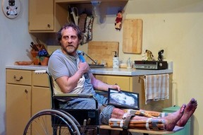 Haysam Kadri in Vertigo Theatre’s Misery.