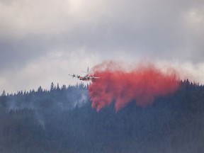 Jasper National Park Chetamon wildfire taken September 8, 2022. Parks Canada photo credit