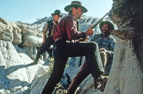 Clint Eastwood and Morgan Freeman filmed scenes for Unforgiven in the Alberta Badlands. Postmedia files