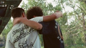 Jackson Sluiter, left, and Marcel T. Jimenez in The Maiden, showing at Calgary International Film Festival.