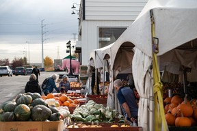 Crossroads Market continues year-round although the outdoor produce vendors wrap up this weekend. Azin Ghaffari/Postmedia