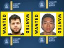 Talal Amer and Kier Bryan Granado are wanted as part of the Bolo Program, which offers rewards for tips leading to the arrest of the two suspects, sought by Calgary police.
